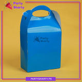 D-2 Plain Solid Color Favor / Goody Boxes Pack of 6 For Birthday and Event Celebration