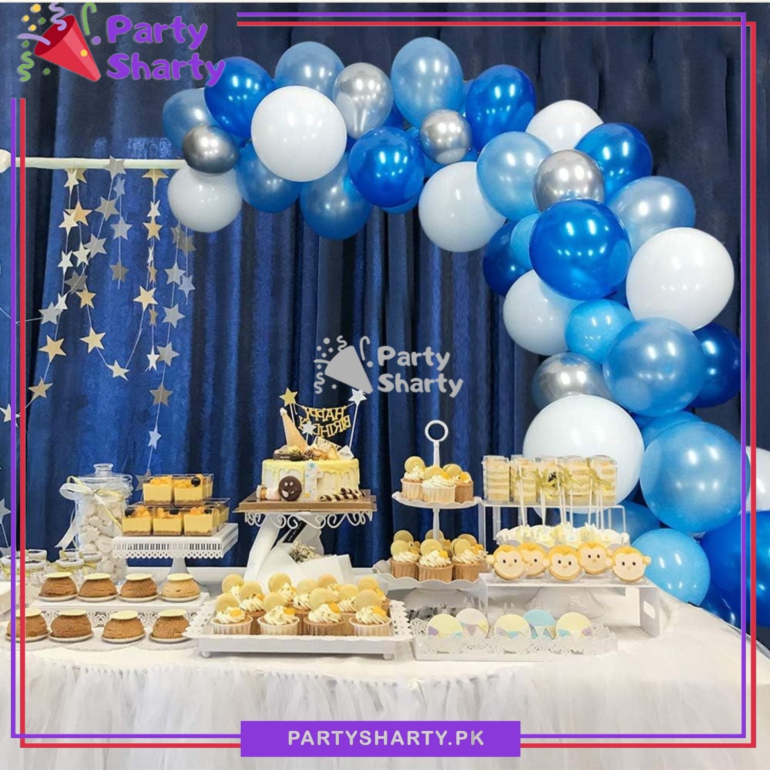 113 pcs Balloons Garland Arch Kit For Birthday, Wedding, Baby Shower, Graduation, Engagement and Party Event Decoration