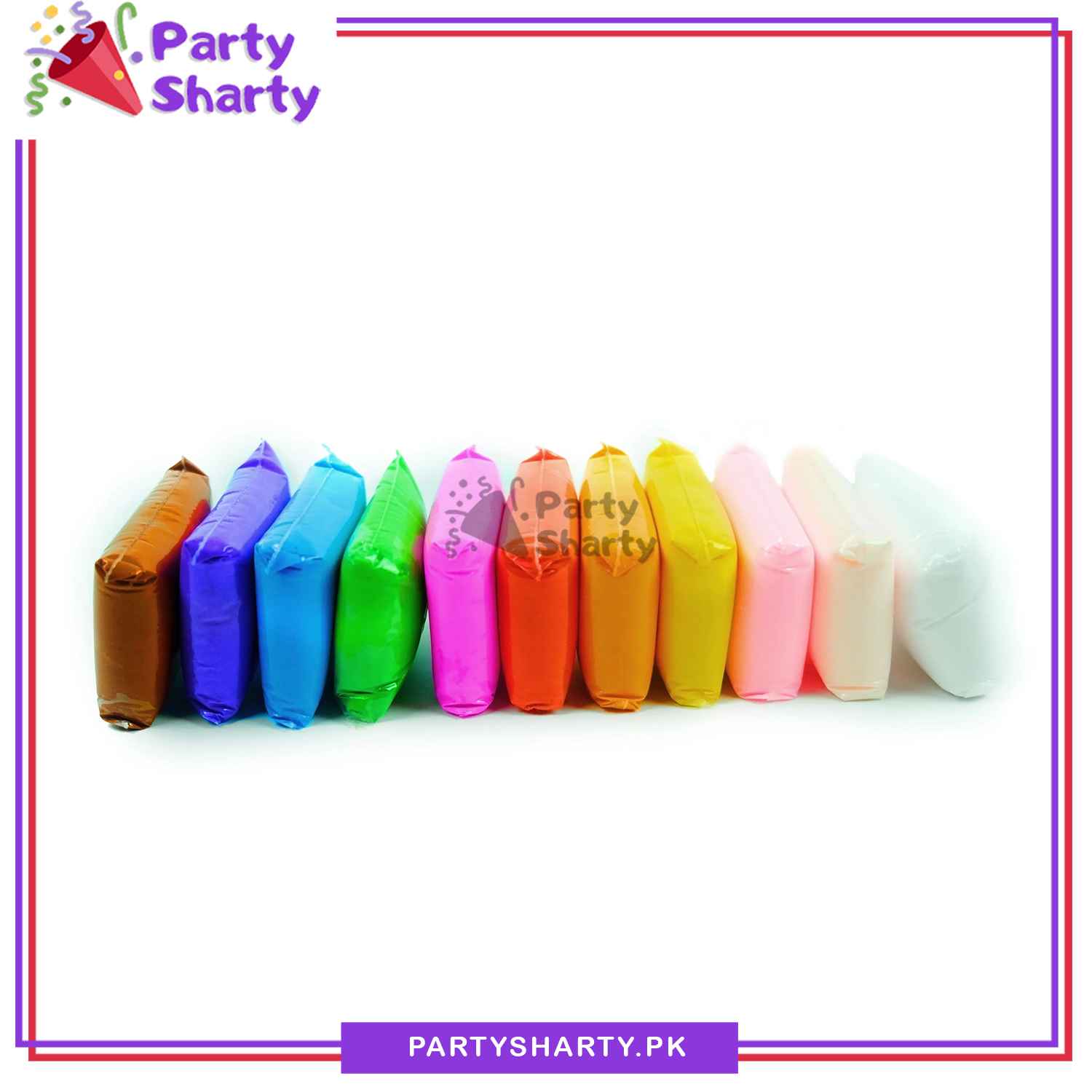 12 Colors Intelligent Play Dough Plasticine Set Kids Funny And Creative Playdough for Goody Boxes / Bag / Favor Gifts for Kids