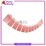 12 Months Party Photo Card Banner For 1-12 Month Photo Prop First Birthday Party Bunting Decoration