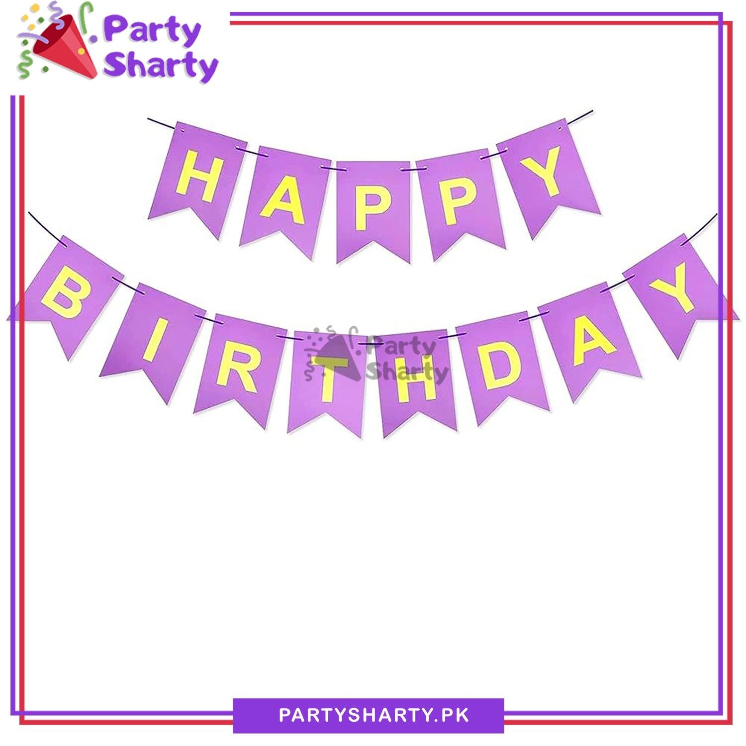 13pcs Happy Birthday Card Chain Banner For Birthday Party Decoration and Celebration