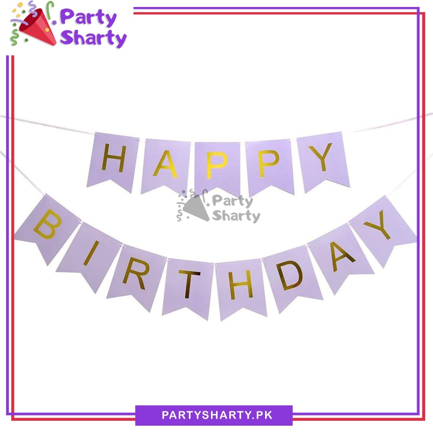 13pcs Happy Birthday Card Chain Banner For Birthday Party Decoration and Celebration