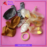 14pcs/set Ramadan Mubarak Theme Hangings with Foil Balloon For Ramadan Iftar Party Decoration and Celebration