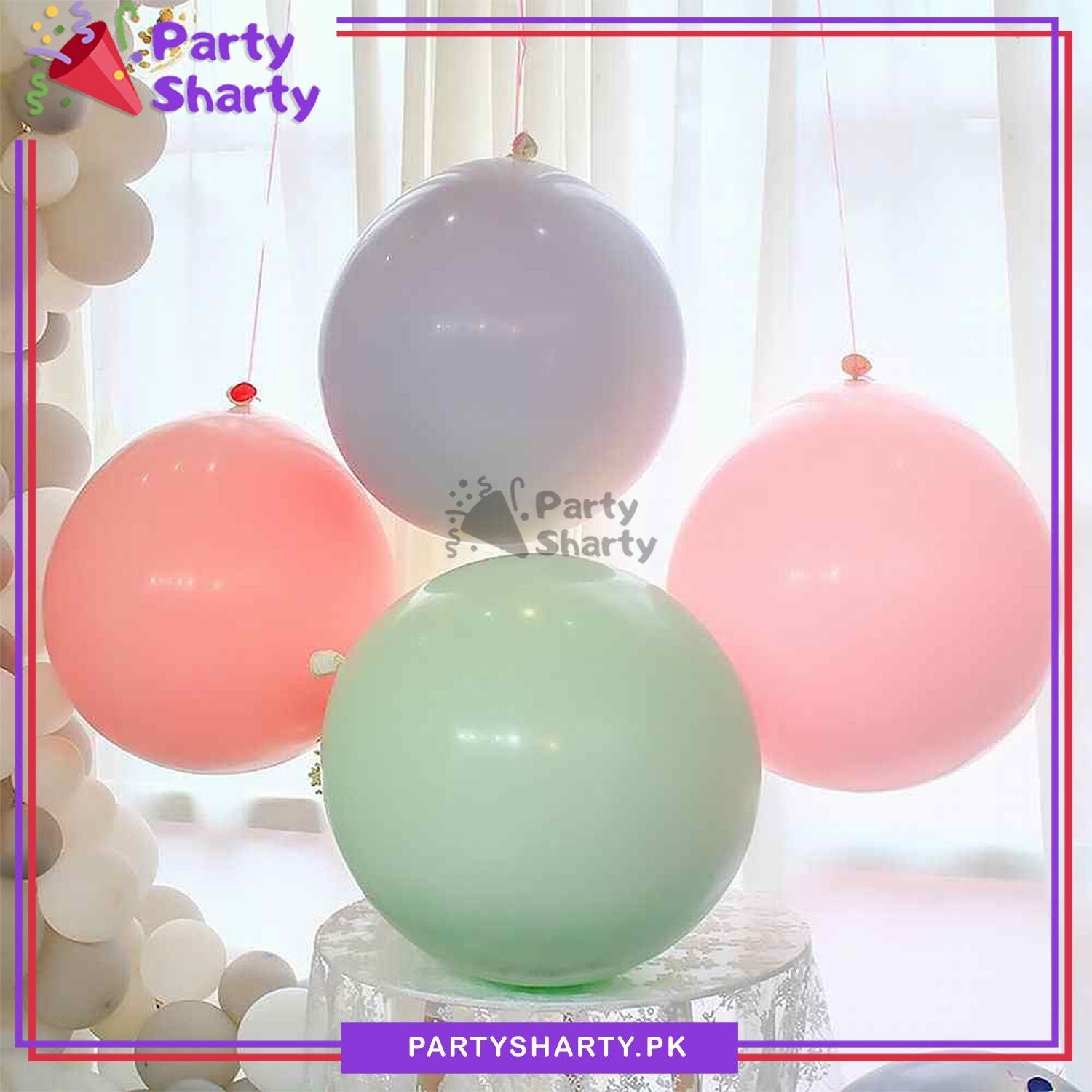18inch Macron Series Pastel Color Latex Balloon for Birthday Party and Decoration