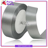 1 inch Satin Ribbon Roll For Birthday, Anniversary, Bridal Shower, Baby Shower and Gift Decoration