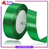 1 inch Satin Ribbon Roll For Birthday, Anniversary, Bridal Shower, Baby Shower and Gift Decoration