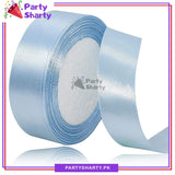 1 inch Satin Ribbon Roll For Birthday, Anniversary, Bridal Shower, Baby Shower and Gift Decoration