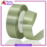 1 inch Satin Ribbon Roll For Birthday, Anniversary, Bridal Shower, Baby Shower and Gift Decoration
