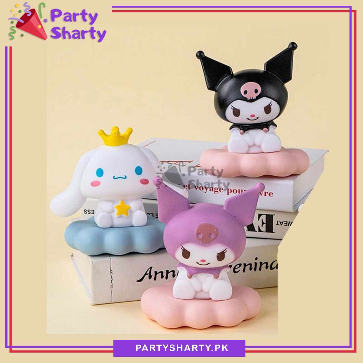 1pc 3D Kuromi Theme Fancy Eraser For Kuromi Theme Giveaways