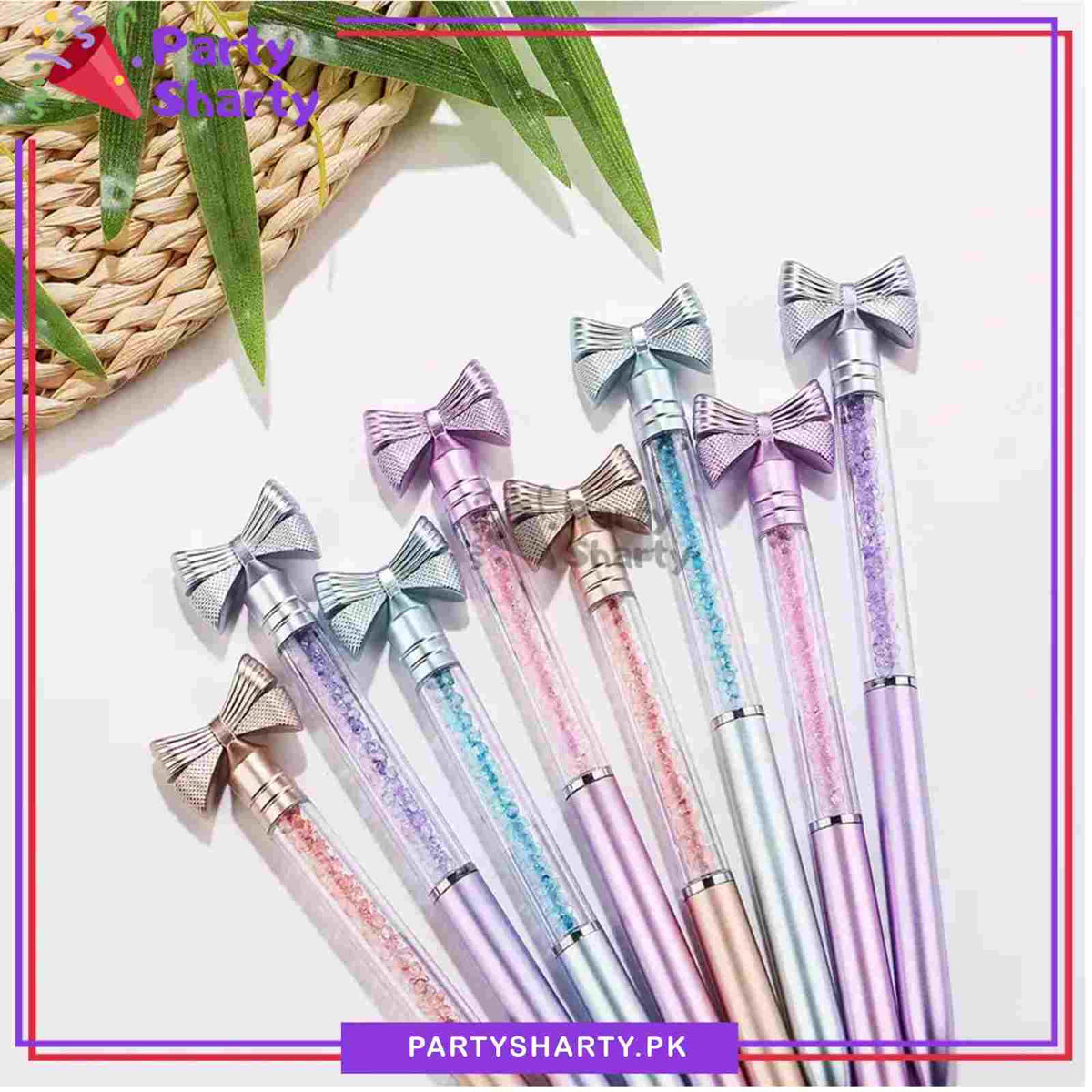 1pc Bow Shape Theme Gel Pen For Bow Theme Giveaways