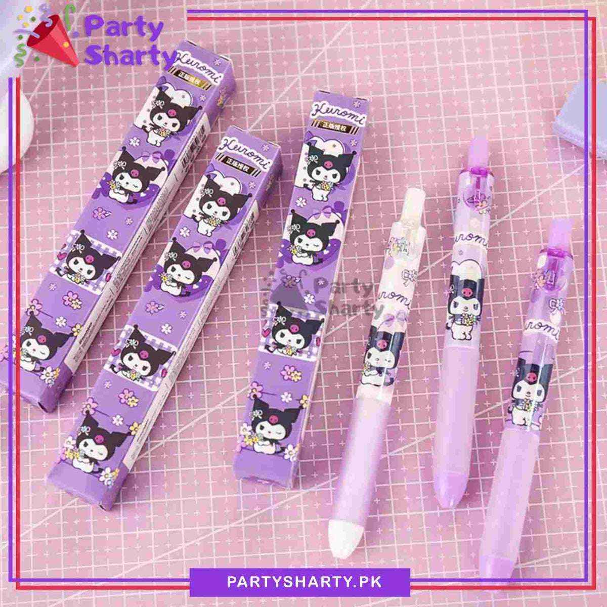 1pc Kuromi Theme Gel Pen For Kuromi Theme Giveaways
