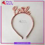 1pc Bride Resin / Plastic Hair band For Bridal Shower Event and Celebration