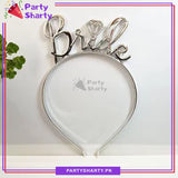 1pc Bride Resin / Plastic Hair band For Bridal Shower Event and Celebration