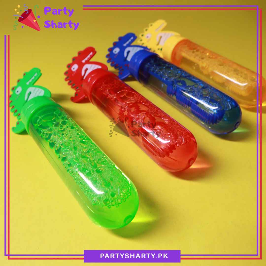 1pc Dinosaur Theme Bubbles Bottle for Goody Boxes / Bag / Favor Gifts for Kids