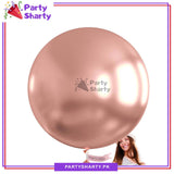 1pc 36inches Jumbo Size Chrome Metallic Balloon For Party Decoration