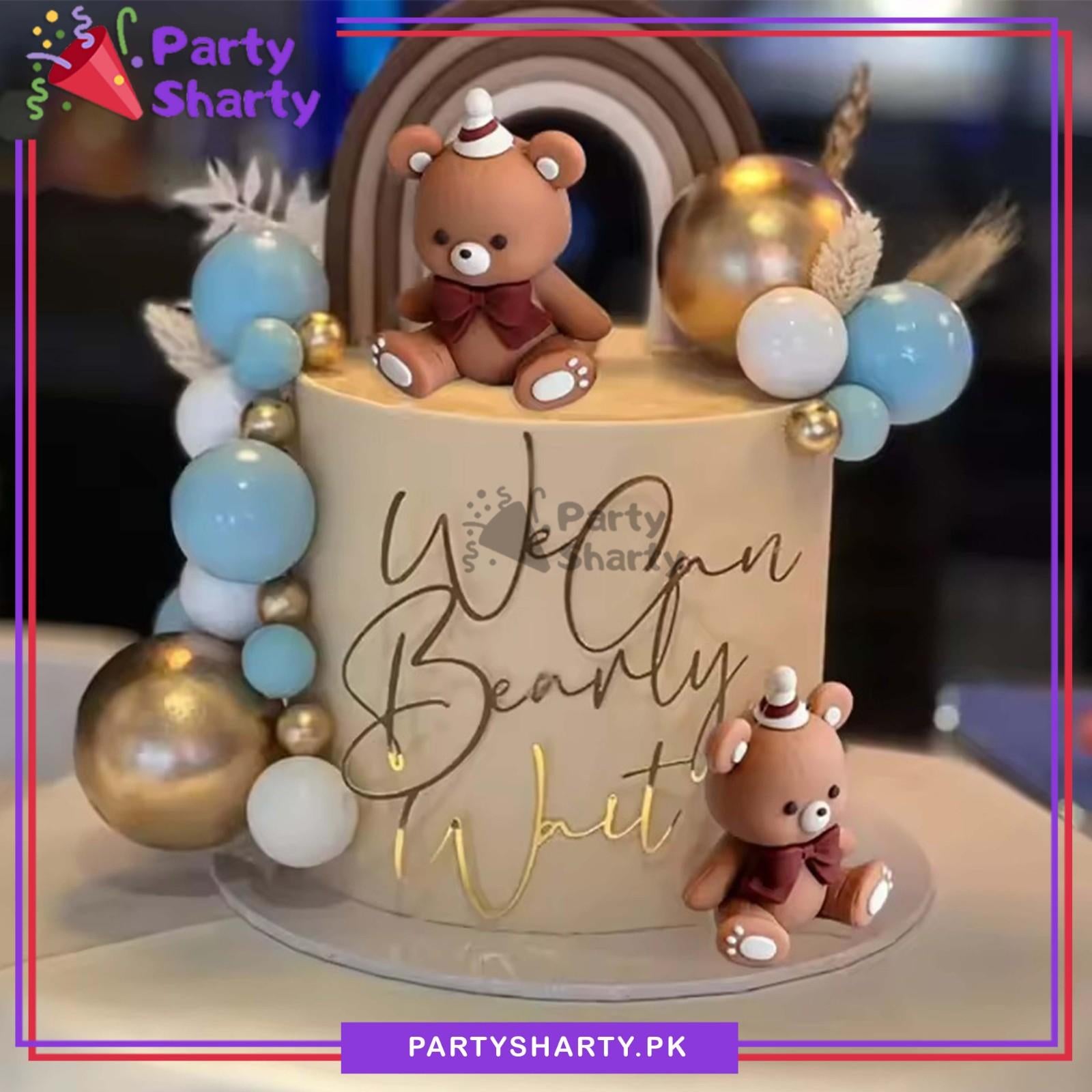 20pcs Faux Balls Cake Topper Set For Cake Topper Decoration