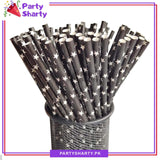 20pcs/Set Paper Straws for Birthday Party Decoration and Celebration