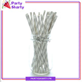 20pcs/Set Paper Straws for Birthday Party Decoration and Celebration