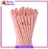 20pcs/Set Paper Straws for Birthday Party Decoration and Celebration