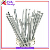 20pcs/Set Paper Straws for Birthday Party Decoration and Celebration