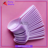 20pcs/set Plastic Spoon For Party Decoration and Celebration