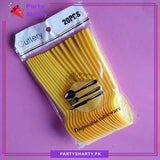 20pcs/set Plastic Spoon For Party Decoration and Celebration