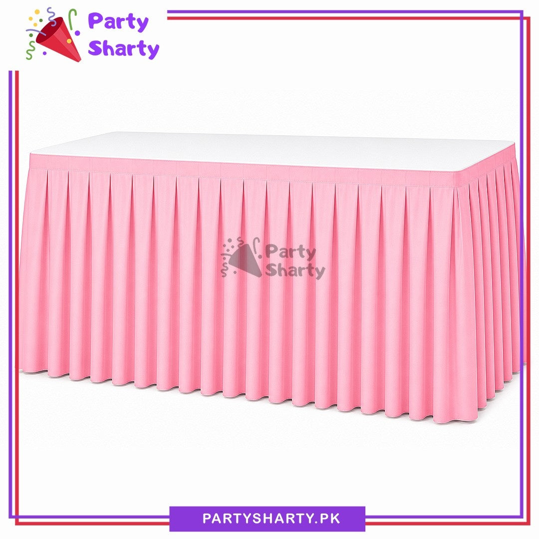 29x168 Inches Table Skirt for Party Table Decoration & Celebrations