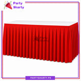 29x168 Inches Table Skirt for Party Table Decoration & Celebrations
