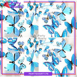 3D Butterfly Wall Sticker For Home & Event Decoration (Pack of 12)