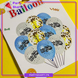 12pcs Welcome Printed Party Balloons Set For Welcome Party Decoration & Celebrations