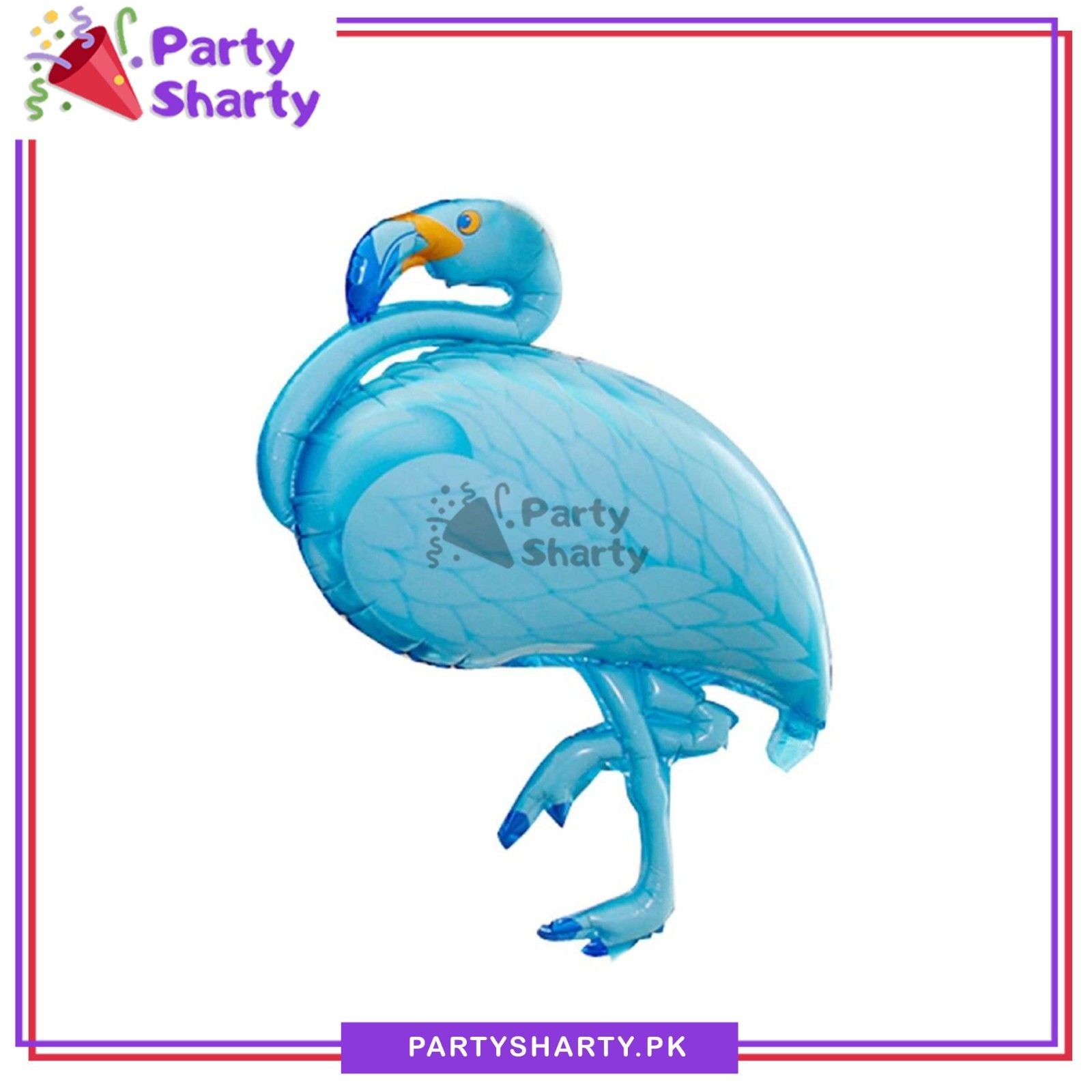 42inches Flamingo Shaped Foil Balloon For Theme Party Decoration & Celebrations