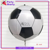 4D Foot Ball Foil Balloon For Foot Ball Theme Birthday Decoration and Celebration
