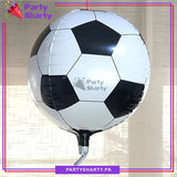 4D Foot Ball Foil Balloon For Foot Ball Theme Birthday Decoration and Celebration