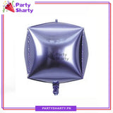 24inches 4D Cube Shaped Foil Balloon For Party Decoration and Celebration