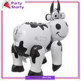 4D Cute Cow Foil Balloons for Farm Animal Theme Birthday Party and Decoration