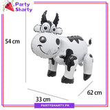4D Cute Cow Foil Balloons for Farm Animal Theme Birthday Party and Decoration
