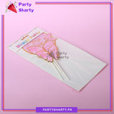 4pcs/Set Butterfly Theme Happy Birthday Cake Topper For Cake Decoration