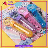4pcs Hello Kitty / Kuromi Theme Bubble Set For Theme Birthday Goody Bags Favor Gifts