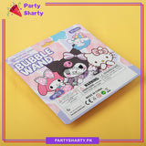 4pcs Hello Kitty / Kuromi Theme Bubble Set For Theme Birthday Goody Bags Favor Gifts