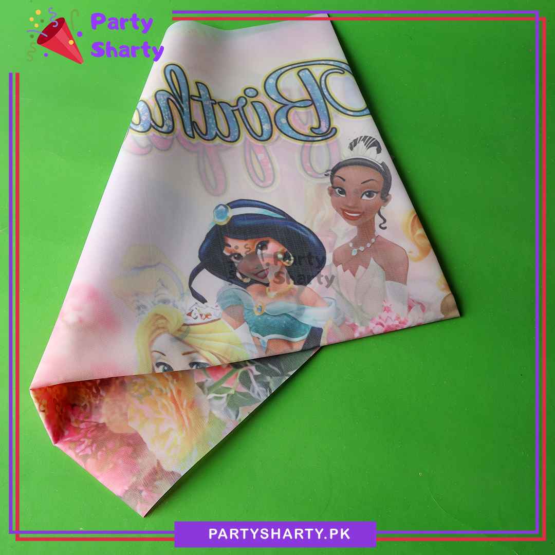 58pcs Happy Birthday Princess Bella Theme Set For Princess Theme Birthday Decoration and Celebration