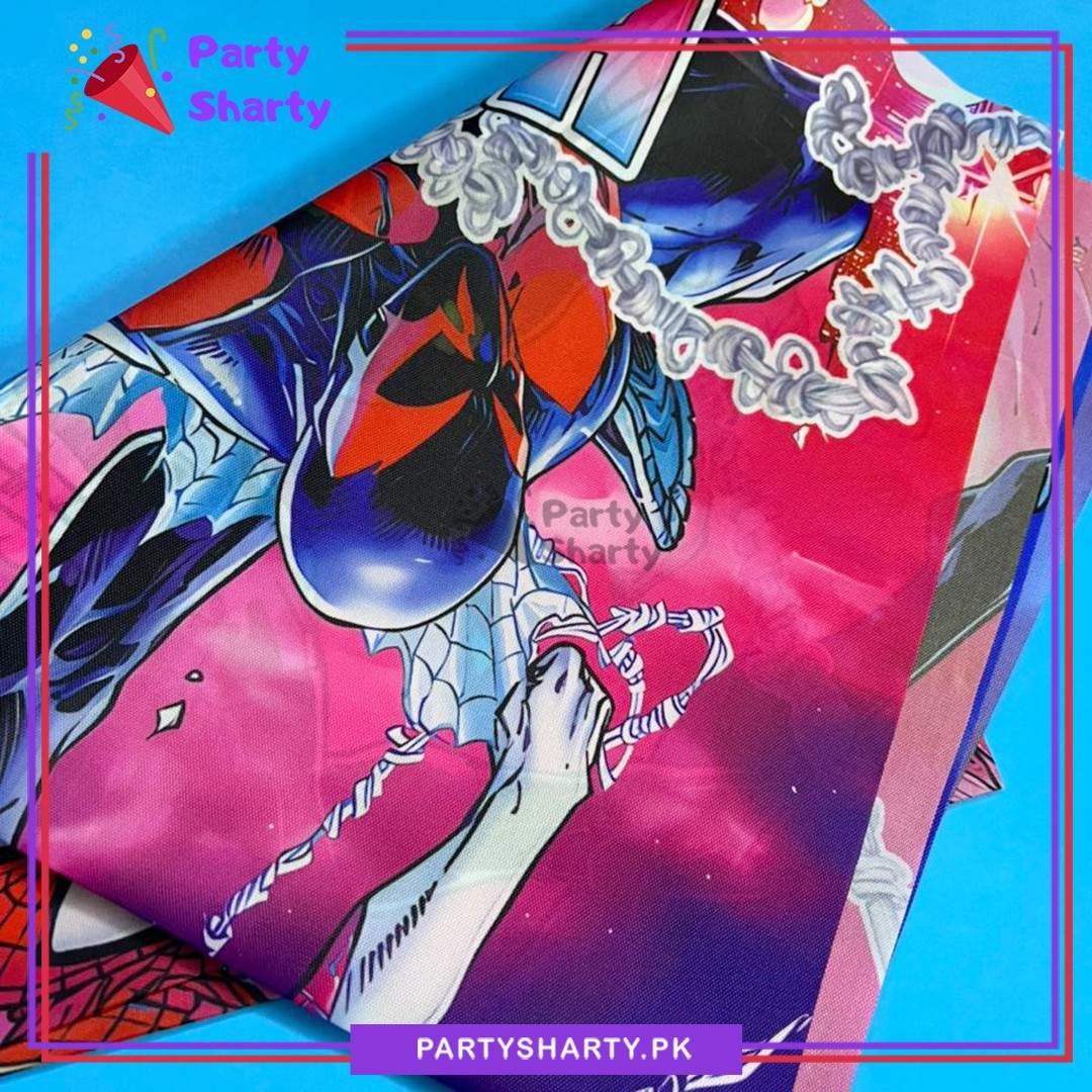 59pcs Happy Birthday Spider Man Theme Set for Theme Based Birthday Decoration & Celebration