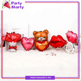 5 in 1 Garland Love Foil Balloon For Anniversary, Wedding & Valentine Party Decoration and Celebration