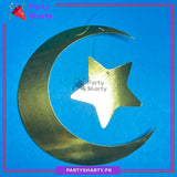 5pcs/Set Moon & Stars Hanging For Ramadan Kareem & Eid Decoration