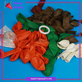 61pcs Happy Birthday Minecraft Theme Set For Theme Based Birthday Decoration & Celebration