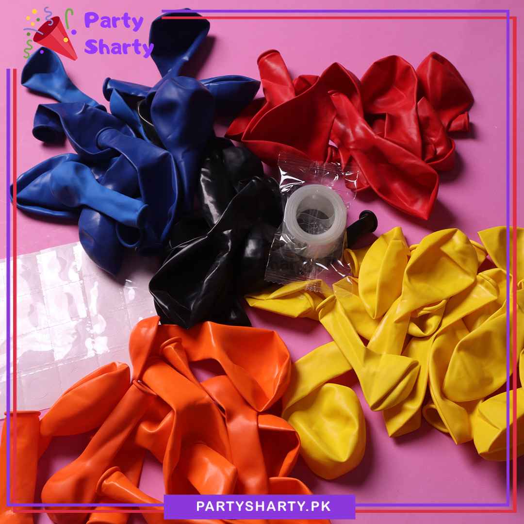 60pcs Happy Birthday Racing Car Theme Set For Birthday Party Decoration & Celebration
