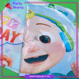 64pcs Happy Birthday Cocomelon Theme Set for Theme Based Birthday Decoration and Celebration
