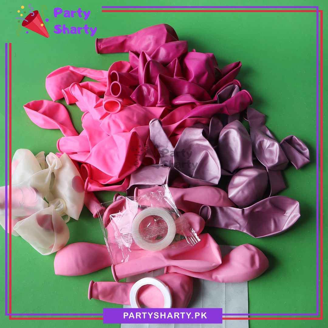 65pcs Happy Birthday Barbie Theme Set For Barbie Theme Party Event Decoration and Celebration
