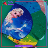 68pcs Happy Birthday Frozen Elsa Theme Set For Theme Based Birthday Decoration & Celebration