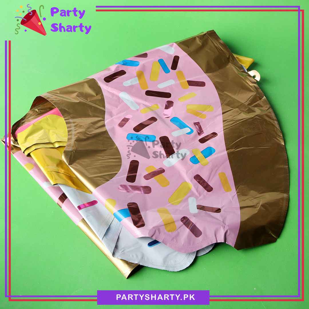 68pcs Happy Birthday Donut Theme Balloon Garland Set For Candyland Birthday Decoration and Party Celebrations