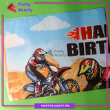 68pcs Motor Bike Theme Balloon Garland Set For Motor Cycle Theme Birthday Decoration and Celebration